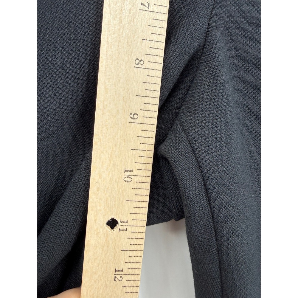 Talbots Pants Womens 4 Petite Black Hampshire Straight Leg Dress Trousers Office - Picture 7 of 10